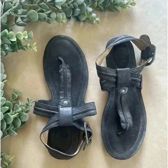 Frye Shoes - Frye Alessia Traptuno T Strap Sandals Size 6